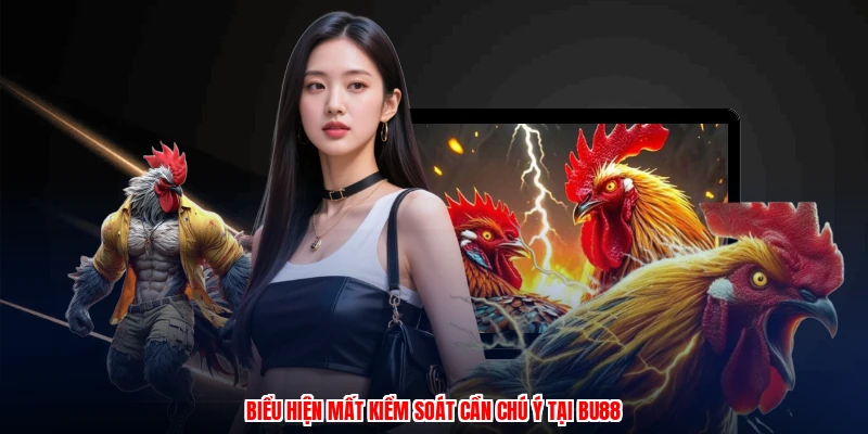 Biểu hiện mất kiểm soát cần chú ý tại BU88