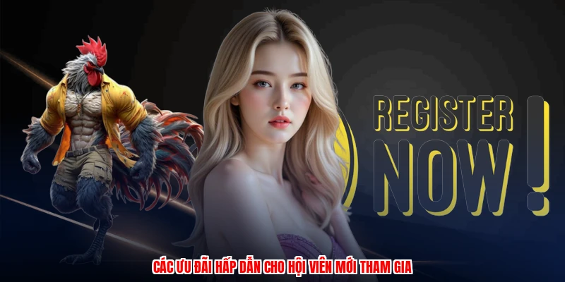 Các ưu đãi hấp dẫn cho hội viên mới tham gia