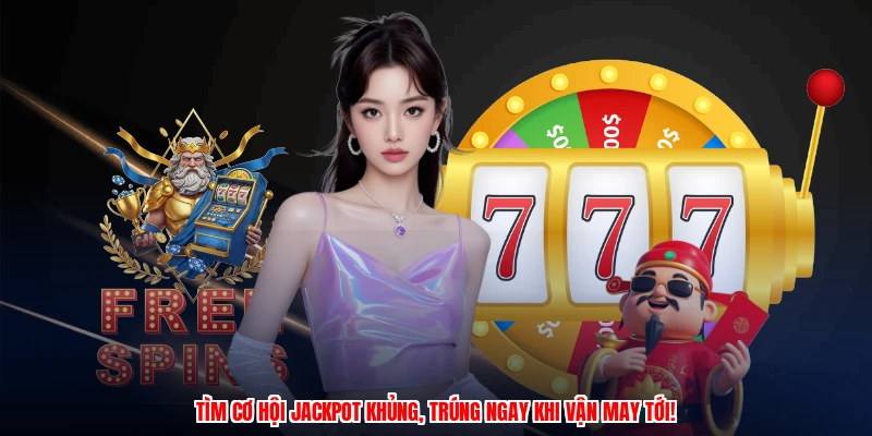 Tìm cơ hội Jackpot khủng, trúng ngay khi vận may tới!